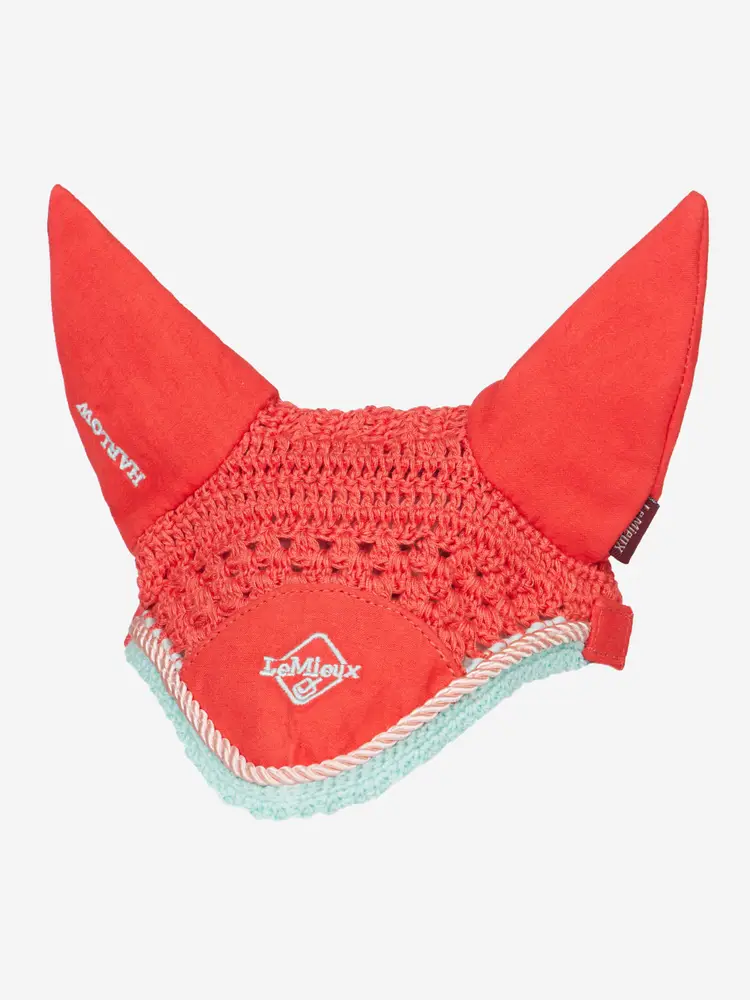 LeMieux Hobby Horse Ear Bonnet Coral Crush-Gifts - Toys-LeMieux-Coral Crush-Manhattan Saddlery