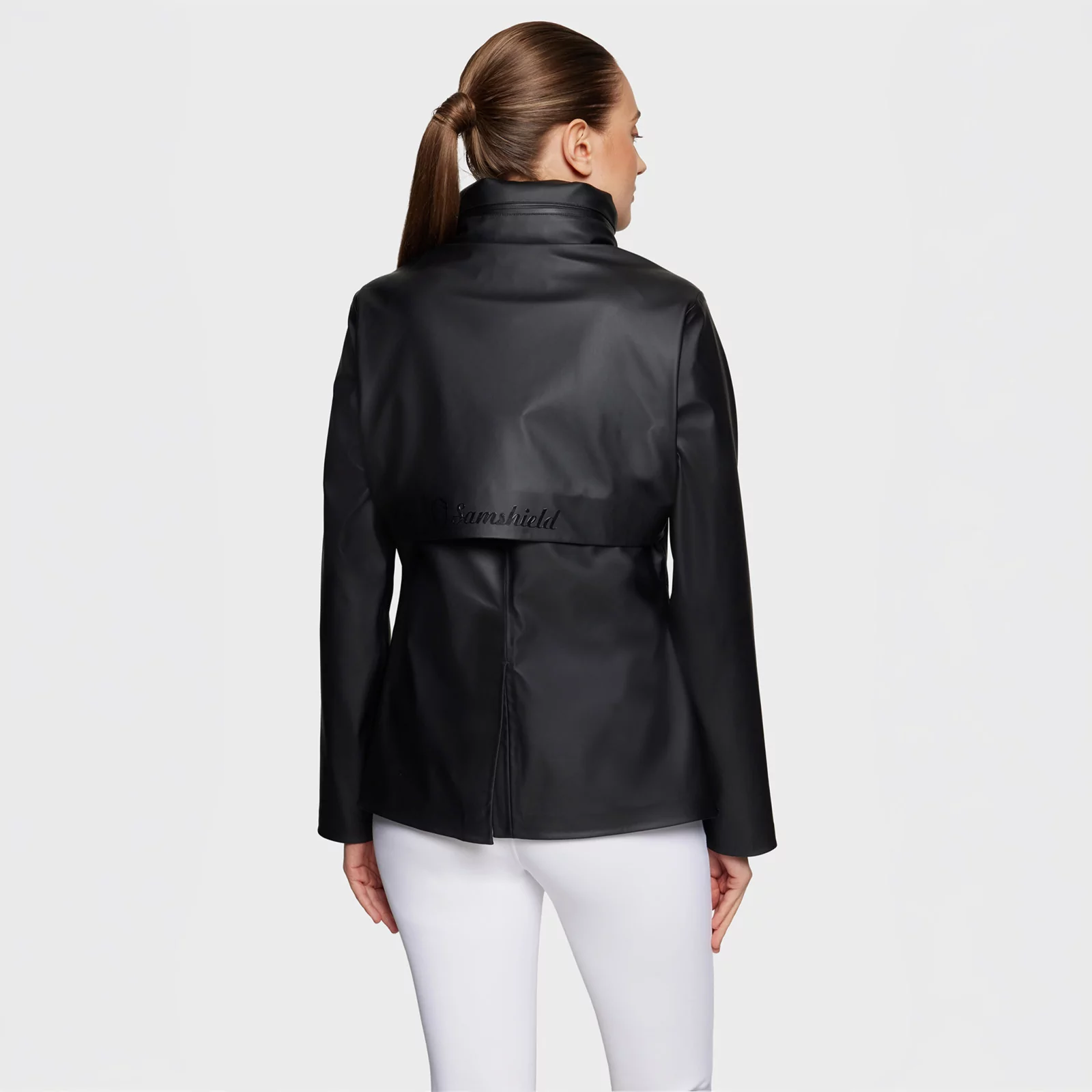Samshield Ines Rain Jacket-Sportswear - Ladies - Jackets-Samshield-Black-XXS-Manhattan Saddlery