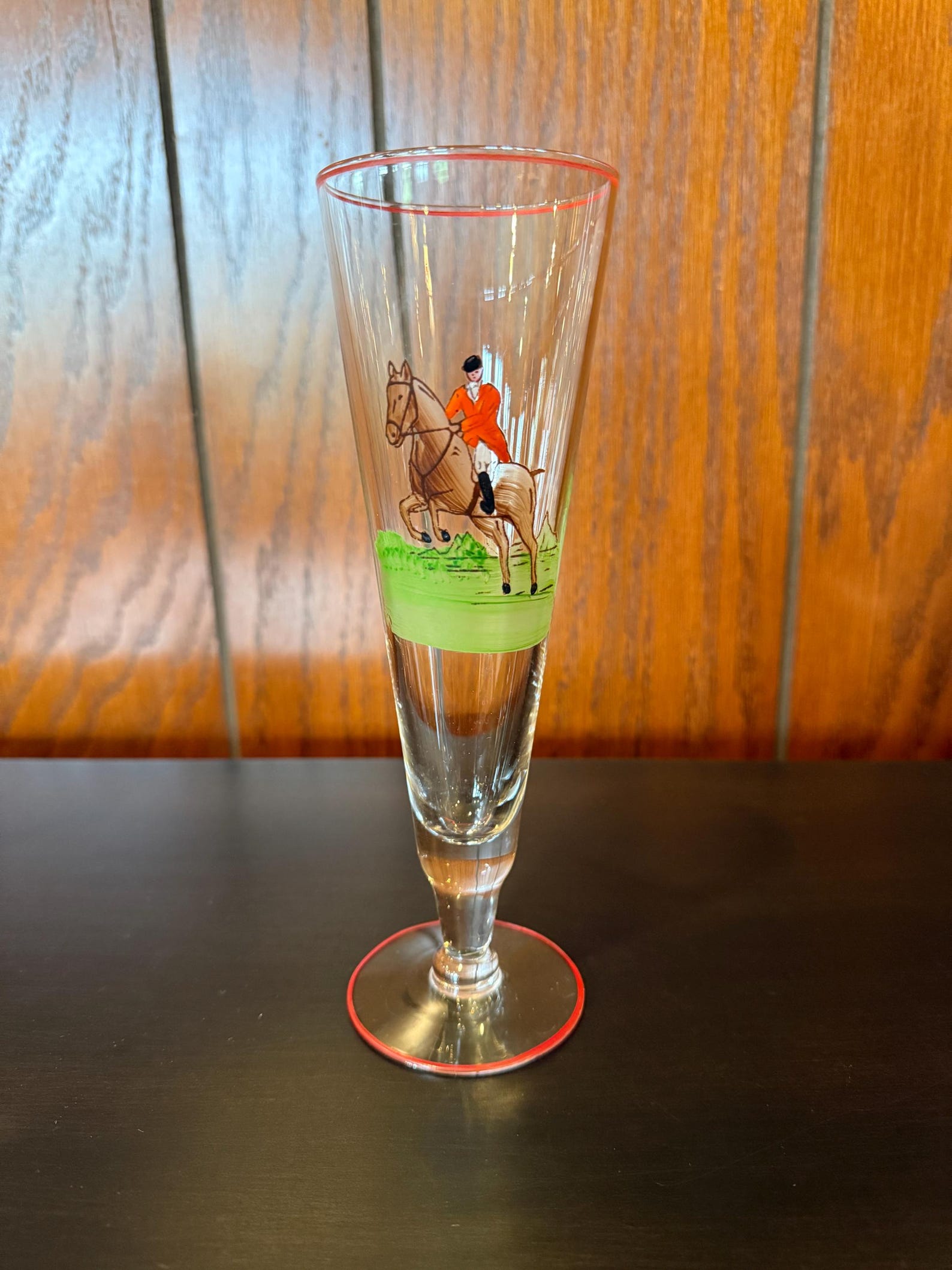 Libbey Fox Hunt Pilsner Glasses, Set of 4-Gifts - Home Goods-Libbey-Manhattan Saddlery