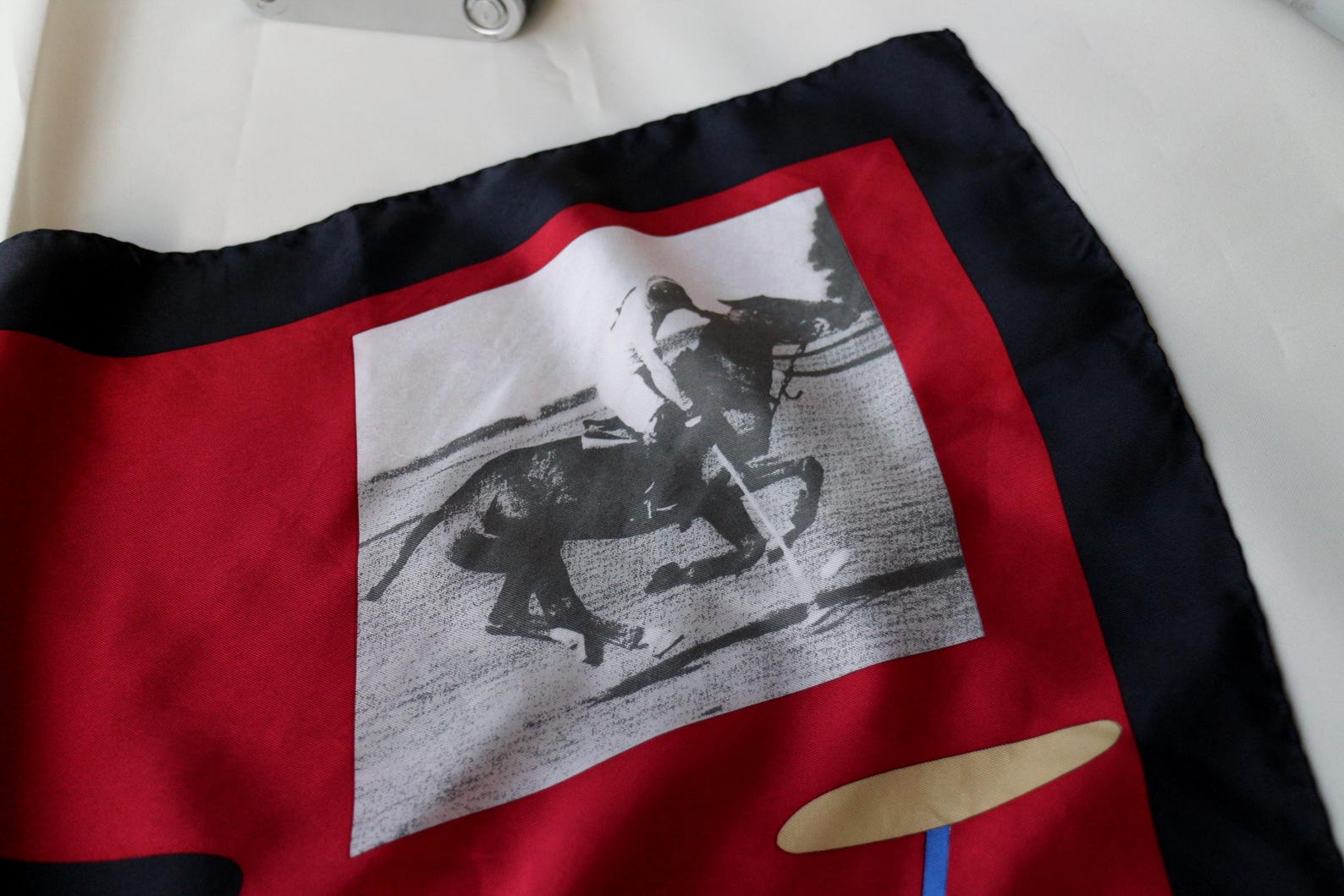 Vintage Gucci Equestrian Scarf-Accessory-Gucci-Manhattan Saddlery