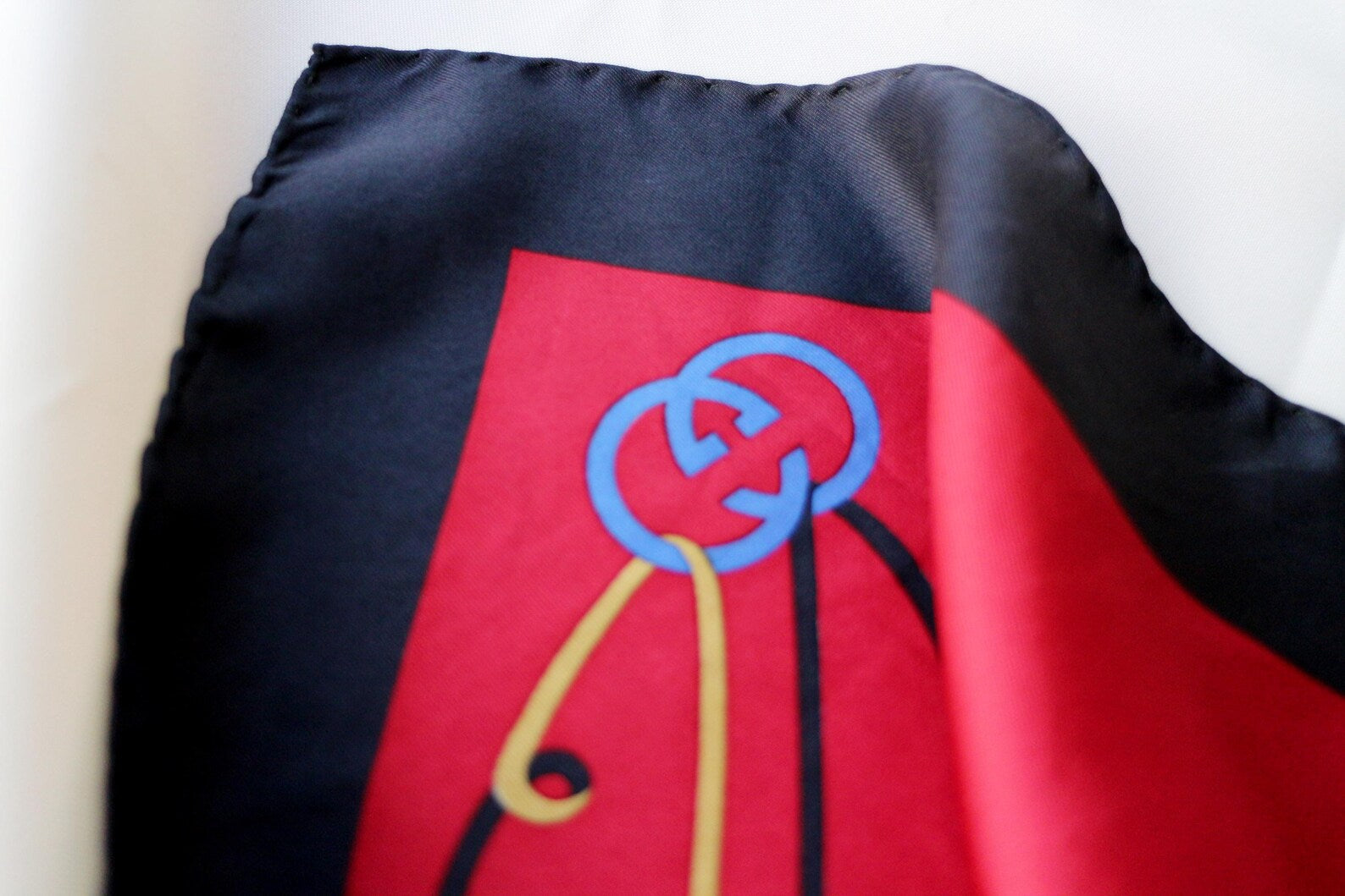 Vintage Gucci Equestrian Scarf-Accessory-Gucci-Manhattan Saddlery