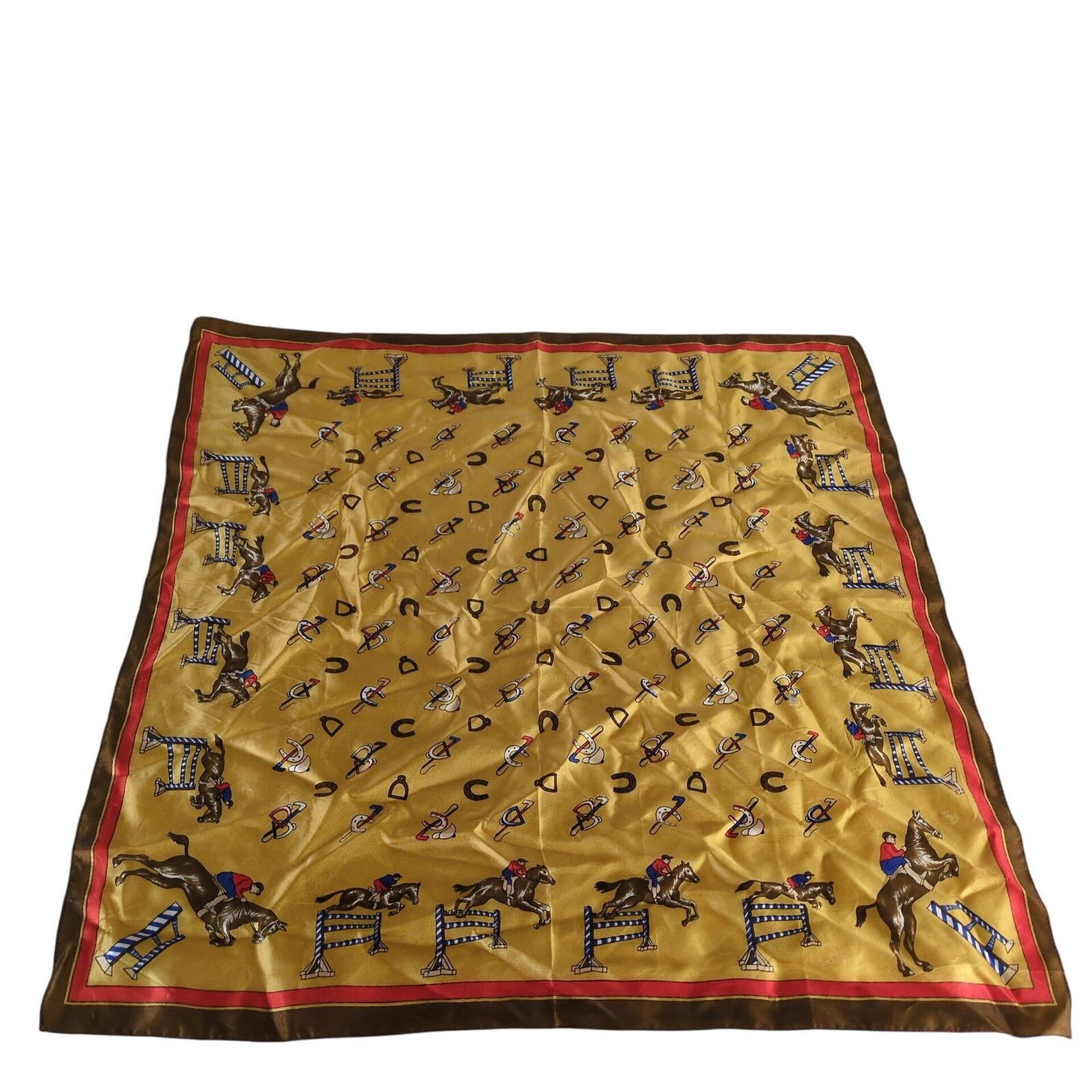 Vintage Show Jumping Kerchief-Accessory-Manhattan Saddlery-Manhattan Saddlery