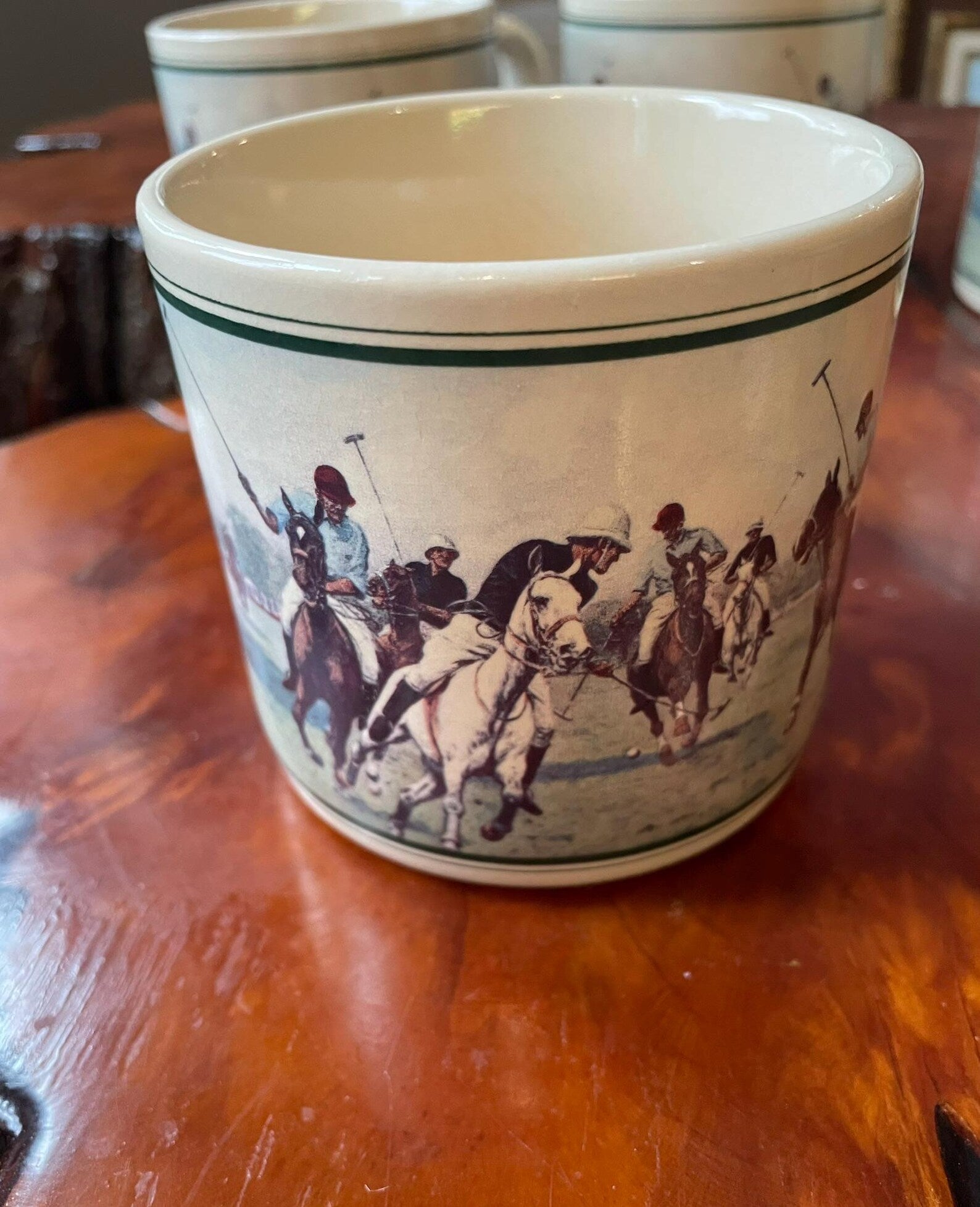 Ralph Lauren Vintage Polo Match Mugs, Set of 2-Gifts - Home Goods-Ralph Lauren-Manhattan Saddlery