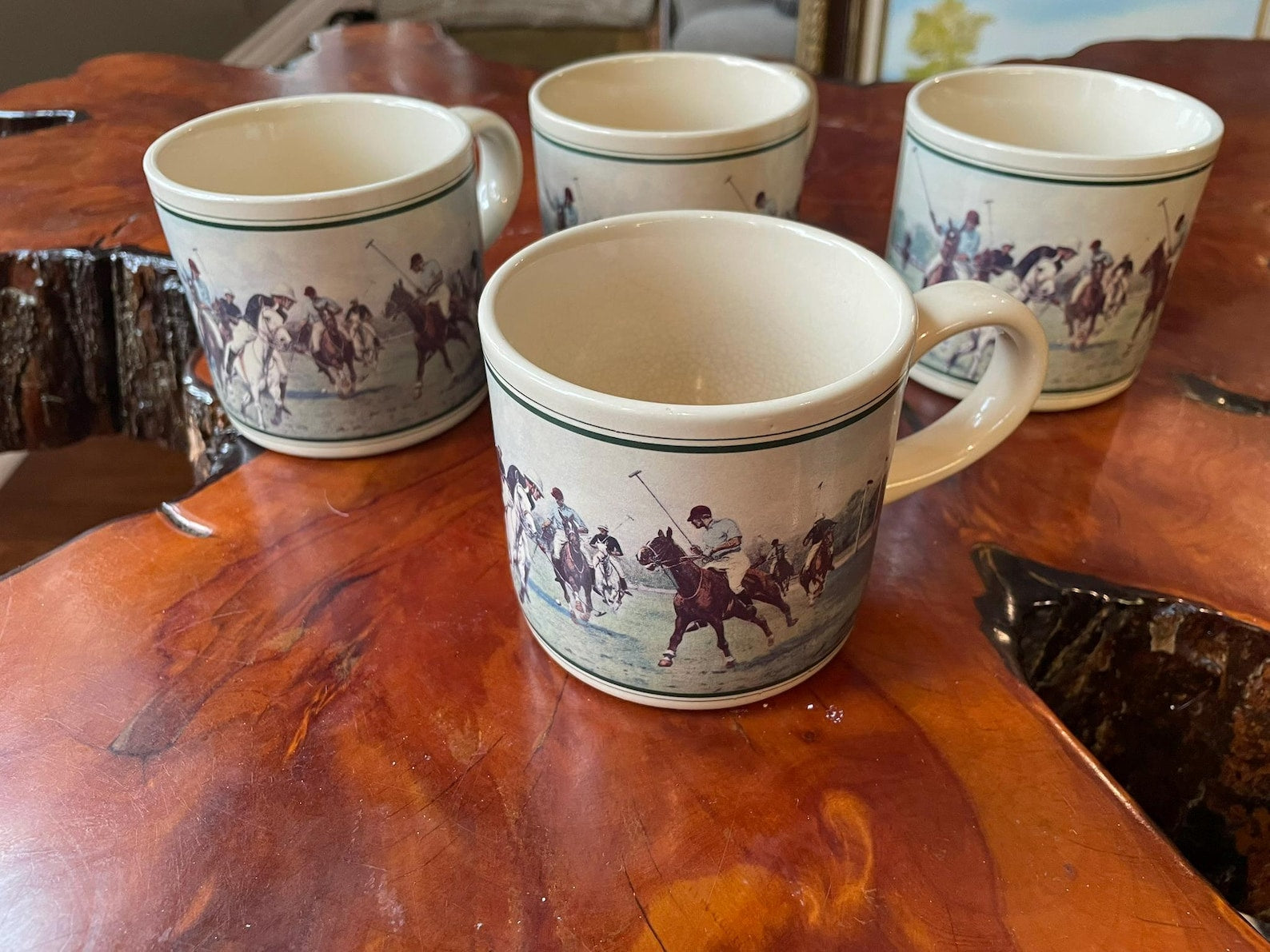 Ralph Lauren Vintage Polo Match Mugs, Set of 2-Gifts - Home Goods-Ralph Lauren-Manhattan Saddlery