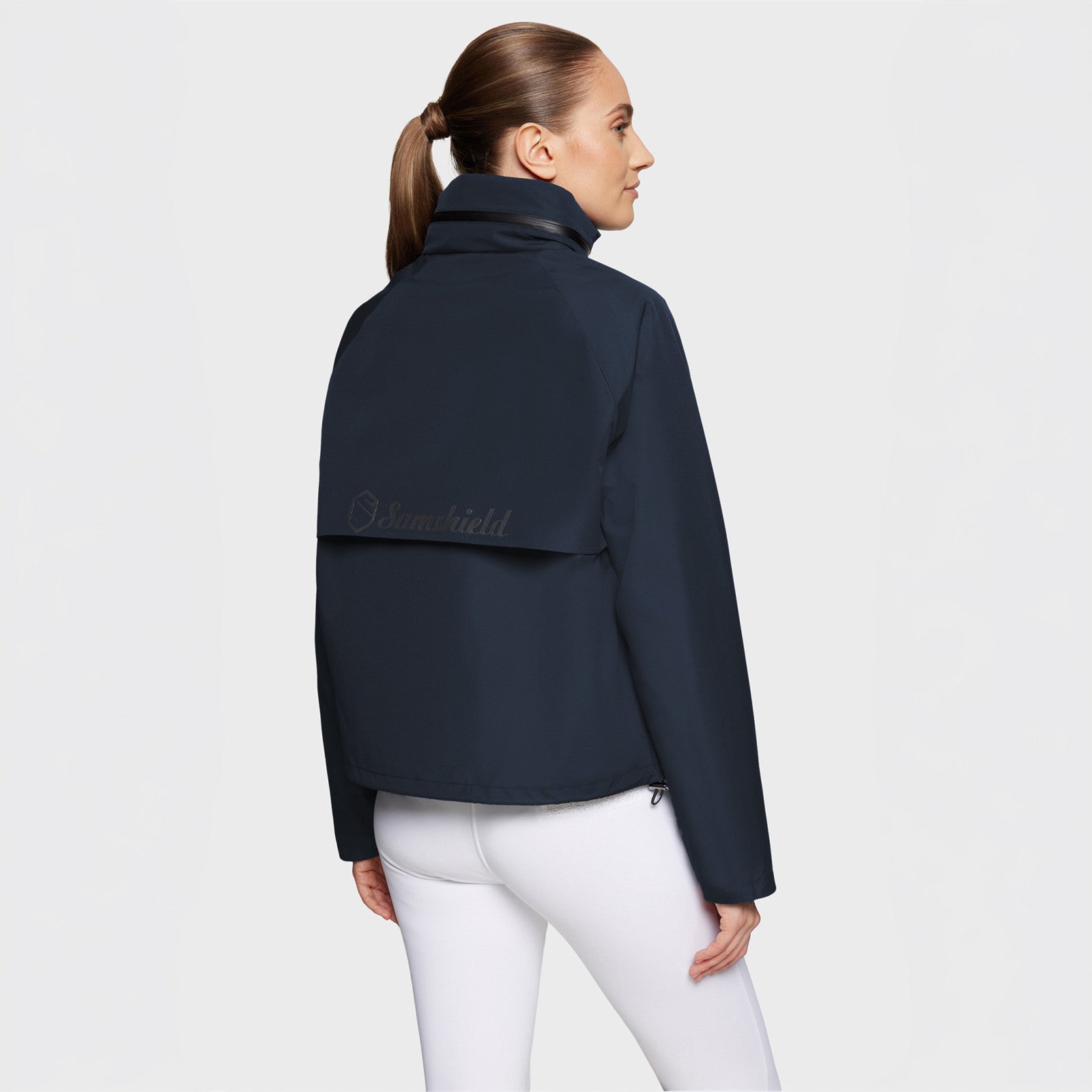 Samshield Lina Technical Rain Coat-Sportswear - Ladies - Jackets-Samshield-Black-XXS-Manhattan Saddlery
