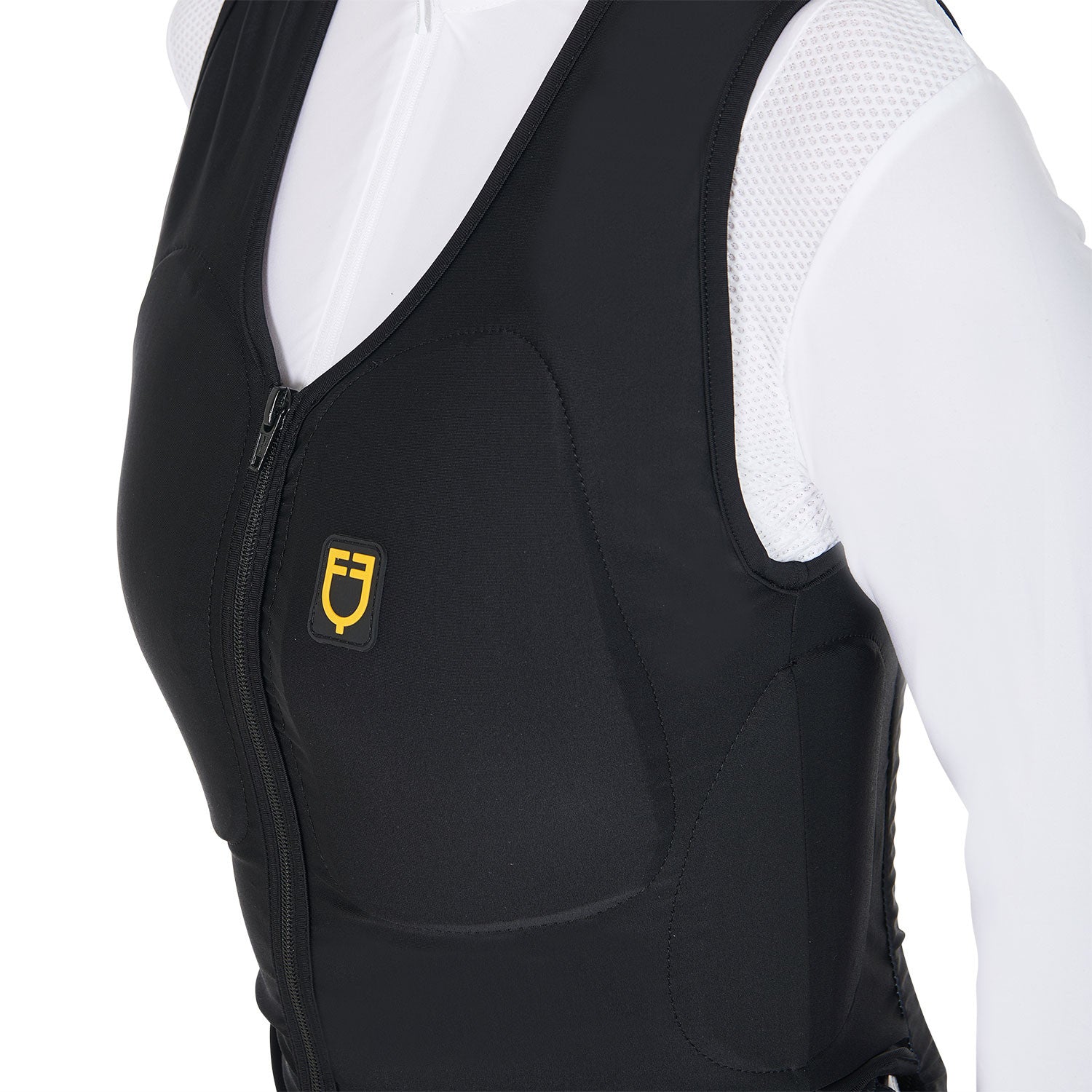Equestro Adult Level 2 Back Protector-Safety Vests-Equestro-Black-XS-X6A - 158/167 cm-Manhattan Saddlery