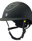 Charles Owen Kylo by EQX MIPS Helmet-Helmets-Charles Owen-Black Matte/Black Gloss - Wide-S-Manhattan Saddlery