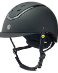 Charles Owen Kylo by EQX MIPS Helmet-Helmets-Charles Owen-Black Matte/Black Gloss - Regular-S-Manhattan Saddlery