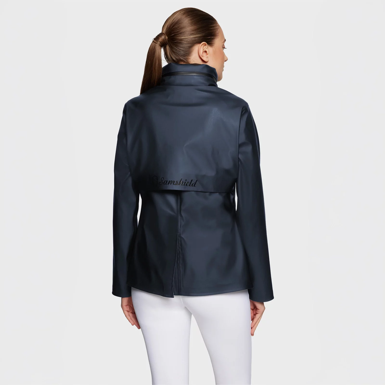 Samshield Ines Rain Jacket-Sportswear - Ladies - Jackets-Samshield-Black-XXS-Manhattan Saddlery