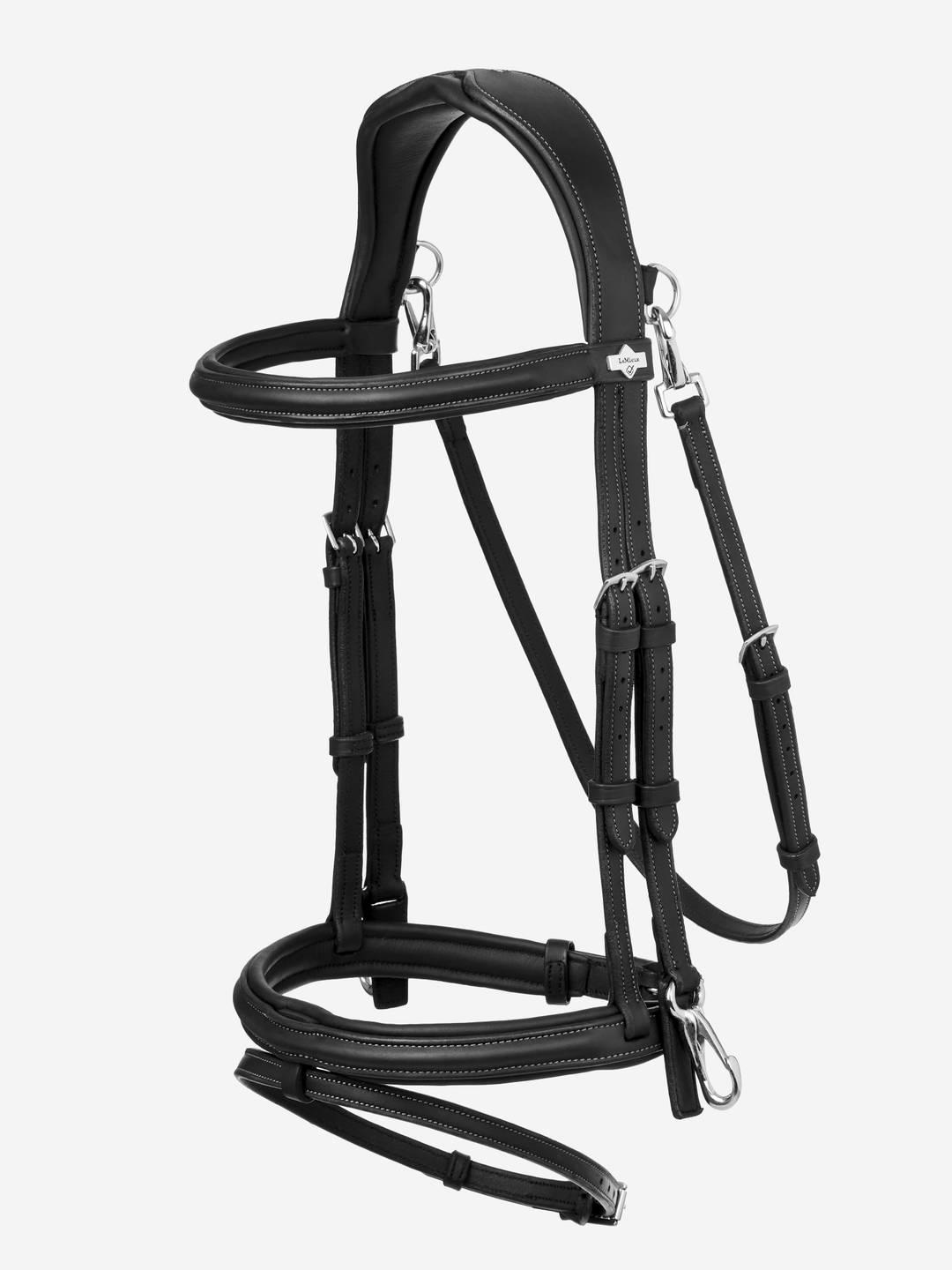 LeMieux Kudos Work Bridle-Horse Bridles-LeMieux-Black-Pony-Manhattan Saddlery