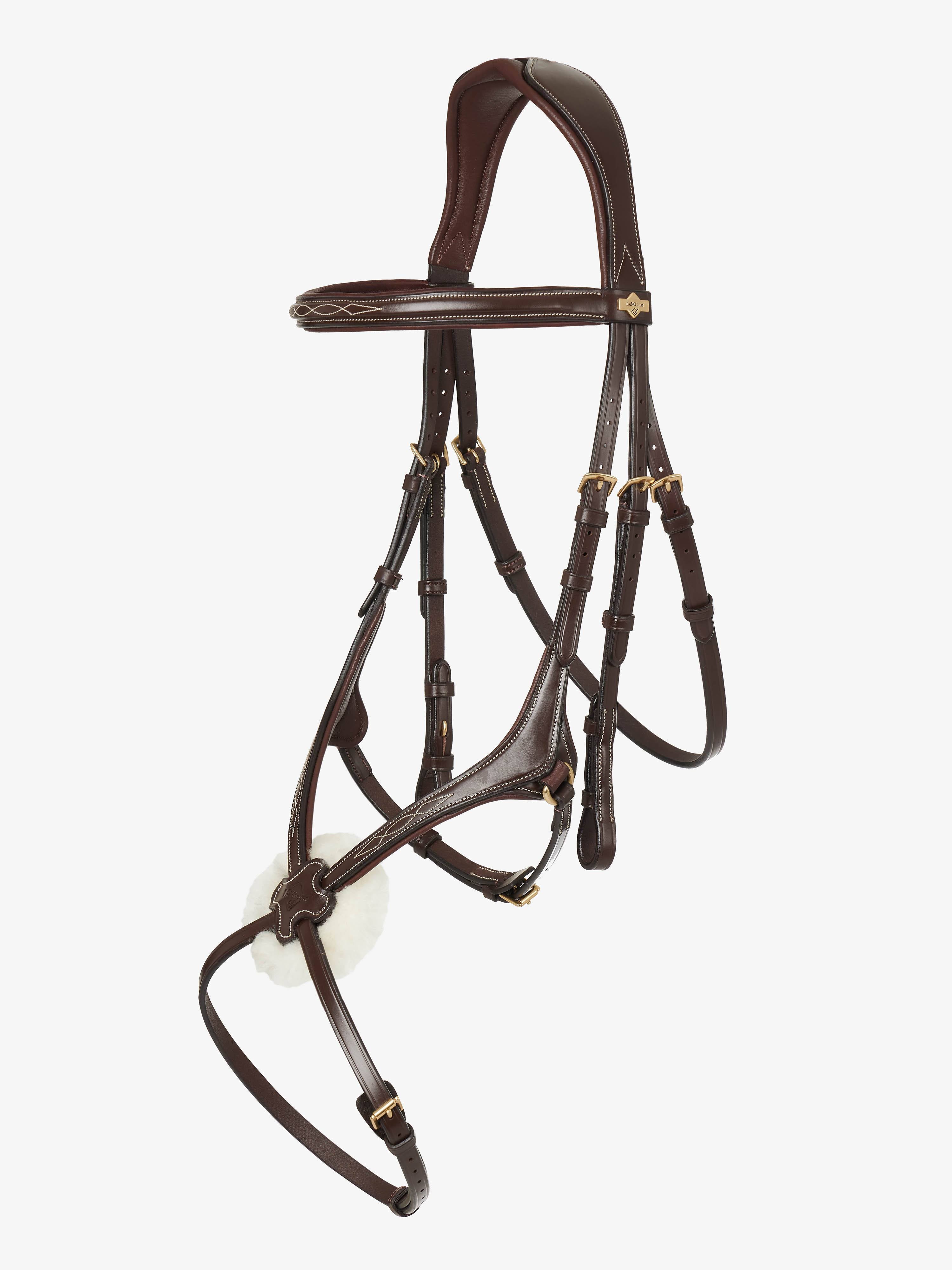 LeMieux Kudos Grackle Bridle-Horse Bridles-LeMieux-Havana-Pony-Manhattan Saddlery