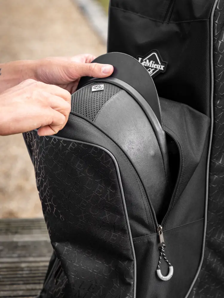 LeMieux Elite Pro Boot & Hat Bag-Luggage-LeMieux-Black-Manhattan Saddlery