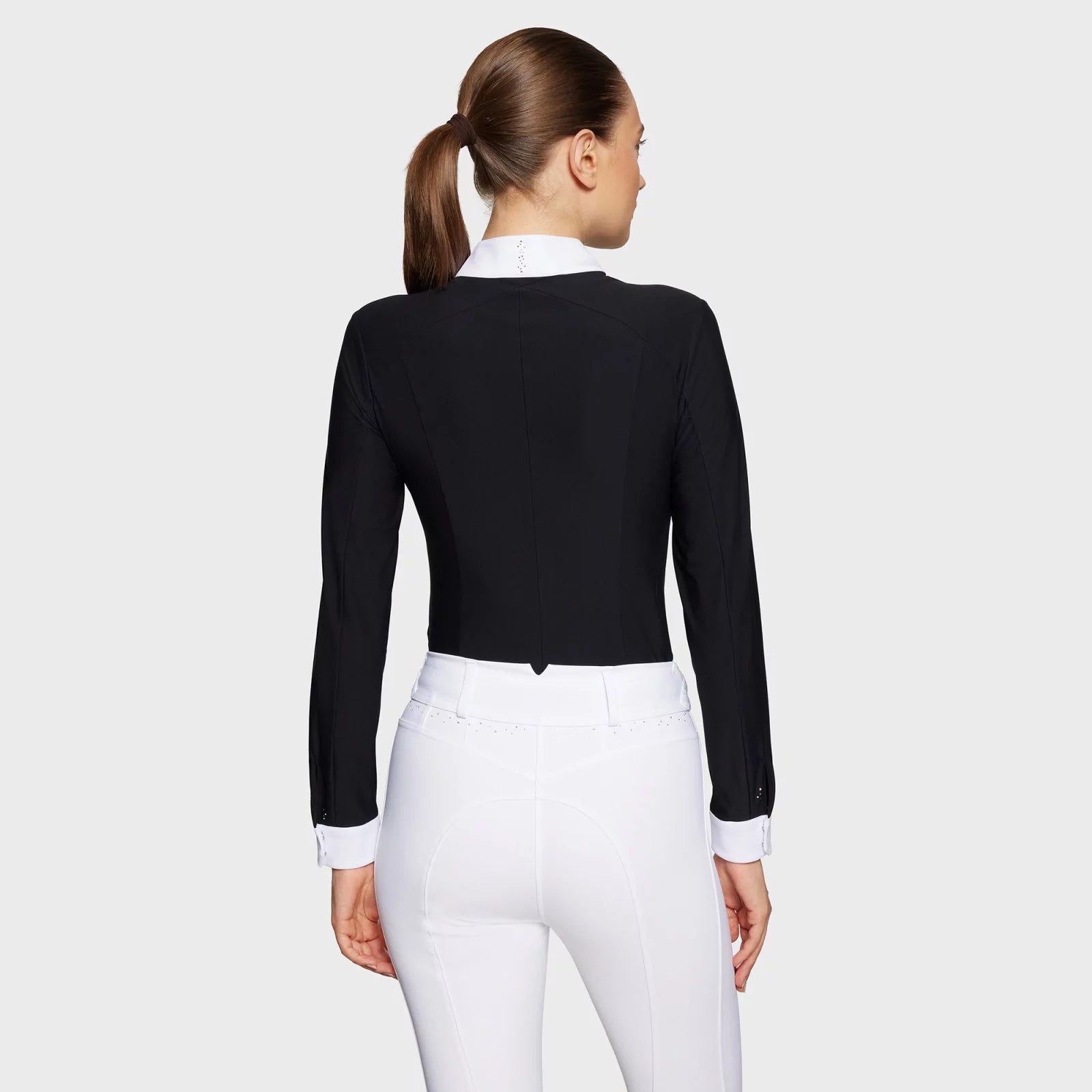 Samshield Lucia Sport Show Shirt-Show Shirts - Ladies Show Shirt-Samshield-White-XS-Manhattan Saddlery
