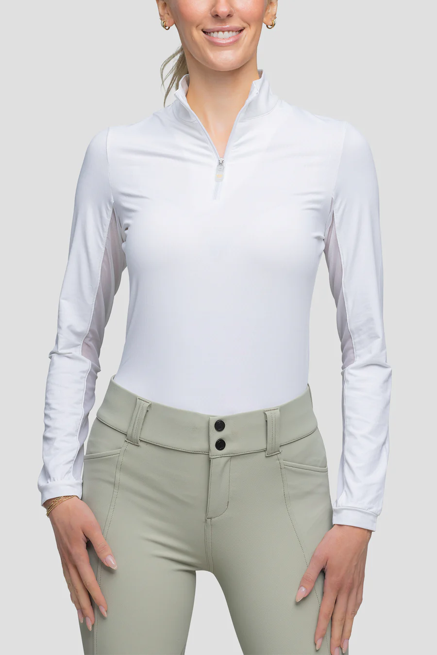 Kastel Long Sleeve Tonal Trim Sun Shirt