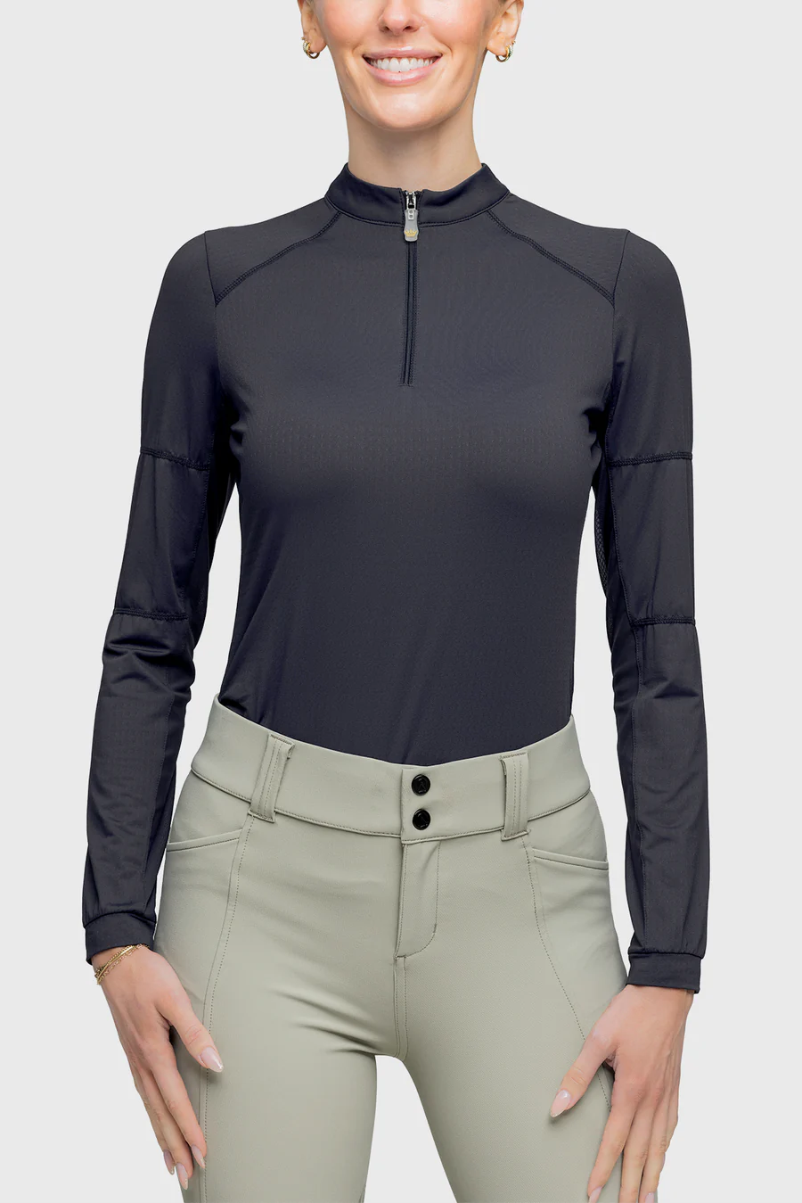 Kastel Paneled Long Sleeve Sun Shirt