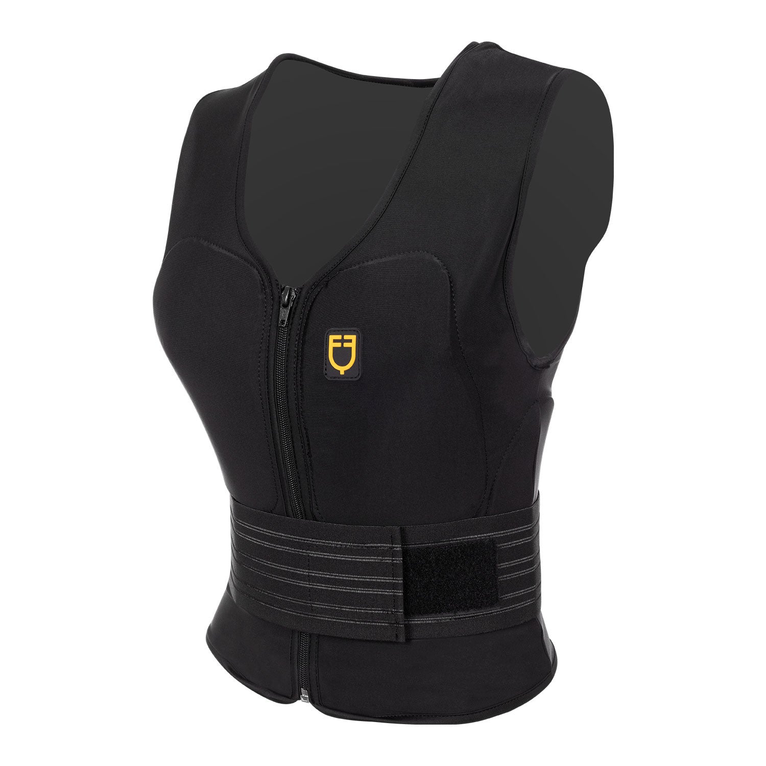 Equestro Adult Level 2 Back Protector-Safety Vests-Equestro-Black-XS-X6A - 158/167 cm-Manhattan Saddlery