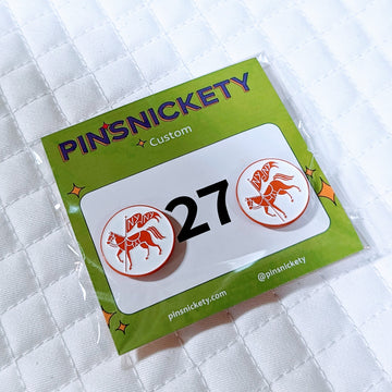 MS x Pinsnickety Pins-Accessory-Manhattan Saddlery House Label-Manhattan Saddlery