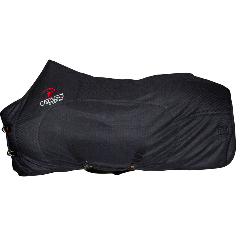 Catago FIR-TECH Rug-Horsewear -Blankets - Stable Blankets-ERS-Black-125-Manhattan Saddlery