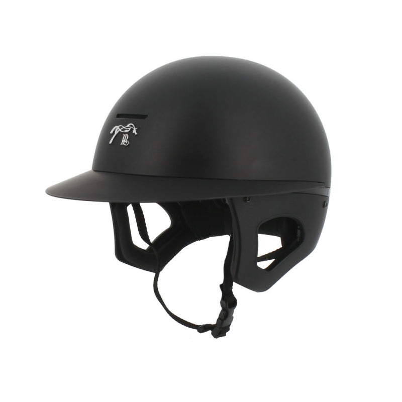 Pénélope by Freejump Helmet Long Visor-Helmets - Helmets-Pénélope-Matte Black-S / 52-56-Manhattan Saddlery