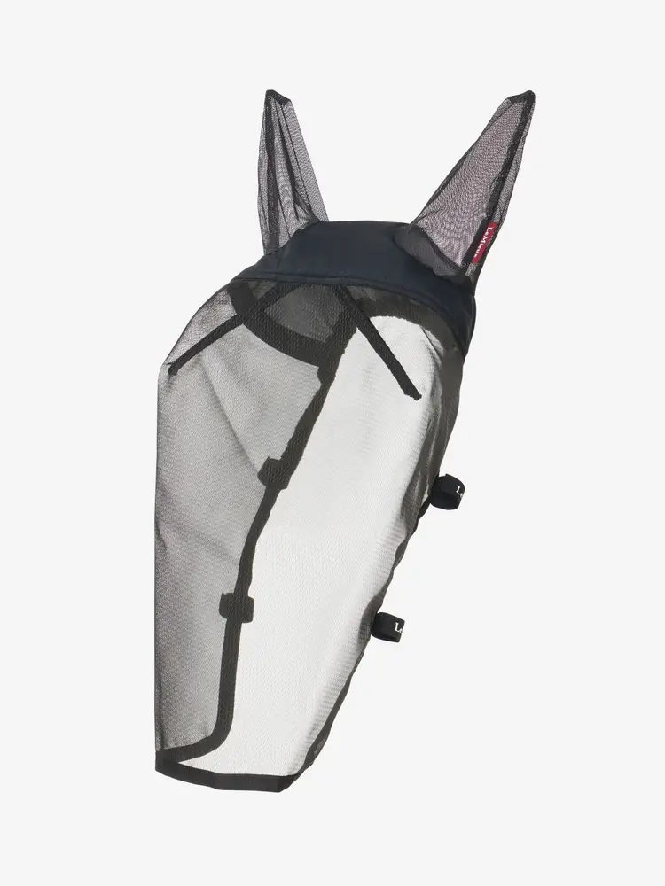 LeMieux Ride On Fly Mask-Horsewear - Misc - Fly Masks-LeMieux-Black-S-Manhattan Saddlery