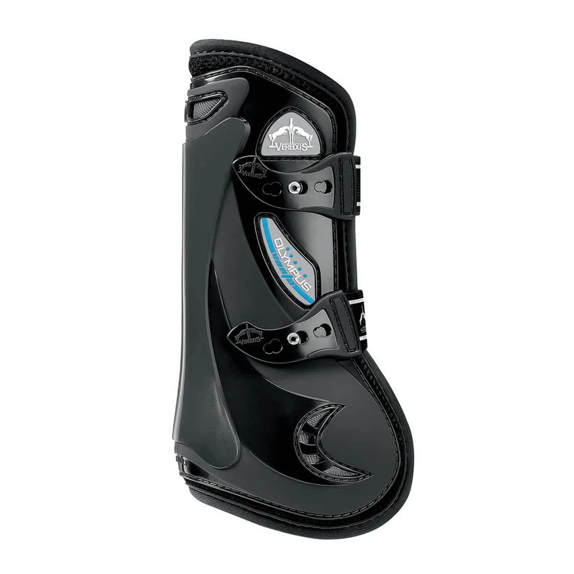 Veredus Olympus Vento Front-Horsewear - Boots - Exercise Boots-ERS-Black-M-Manhattan Saddlery