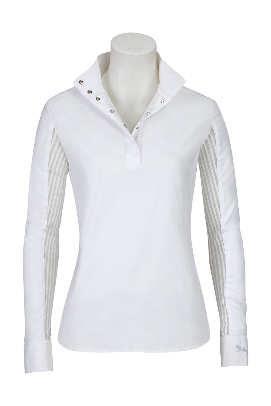 RJ Classics Lauren Ladies' Show Shirt White Stripe