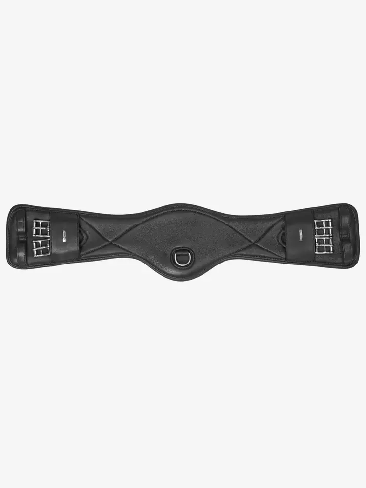LeMieux Arika Contoured Dressage Girth-Girths - Dressage-LeMieux-Black-22"-Manhattan Saddlery