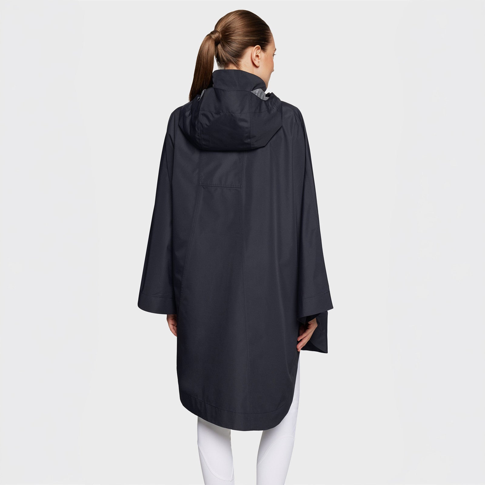 Samshield Elfida Rain Cape-Sportswear - Ladies - Jackets-LeMieux-Black-S-Manhattan Saddlery