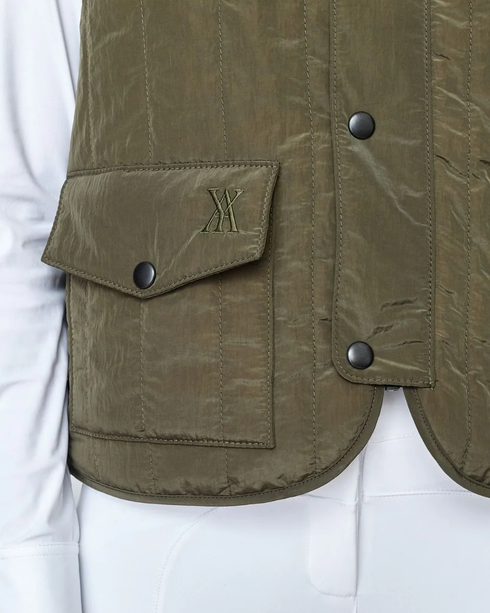 Yagya Quilted Riding Vest
