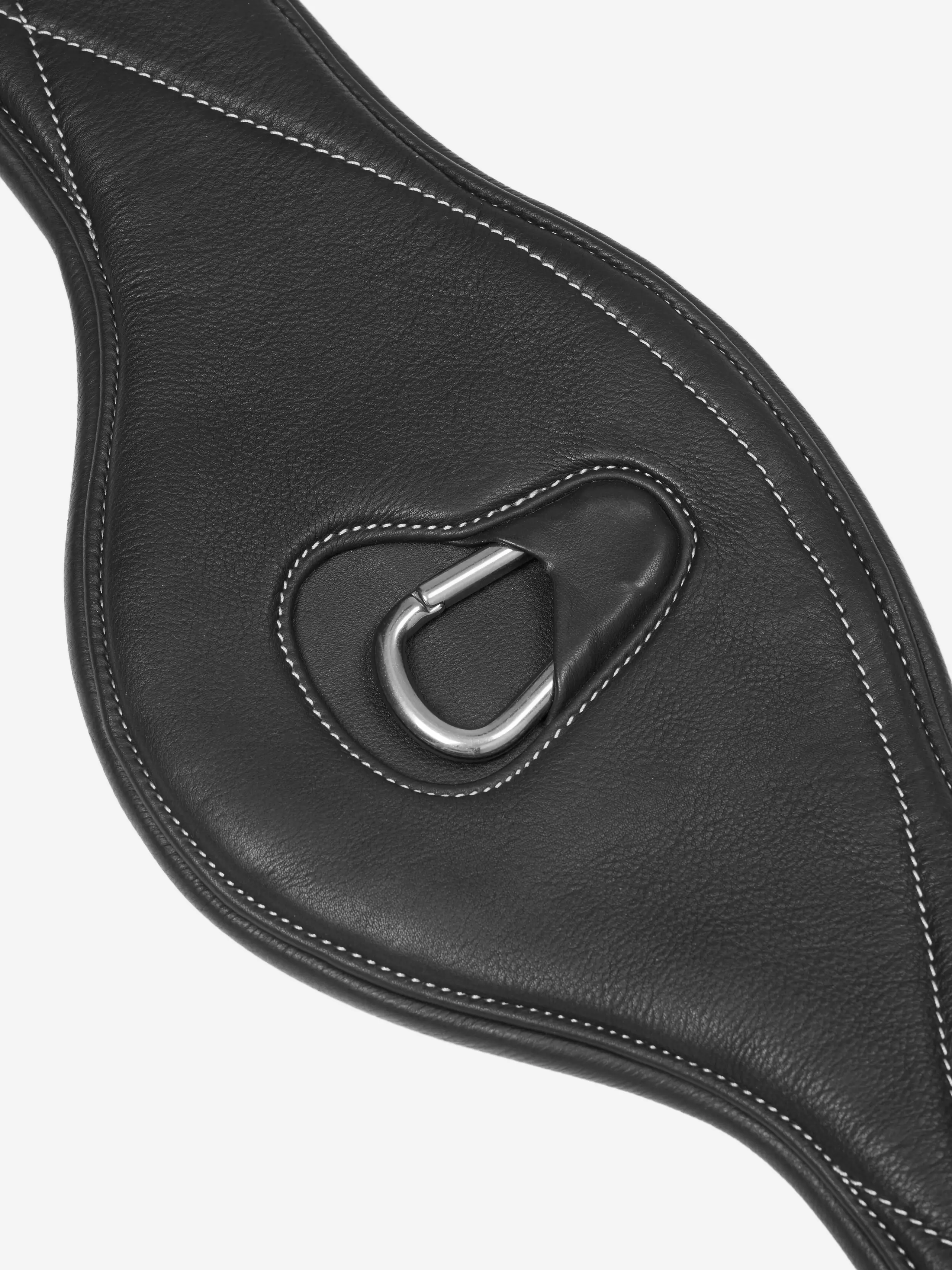 LeMieux Arika Contoured Long Girth-Girths - Hunter - Jumper-LeMieux-Black-40"-Manhattan Saddlery