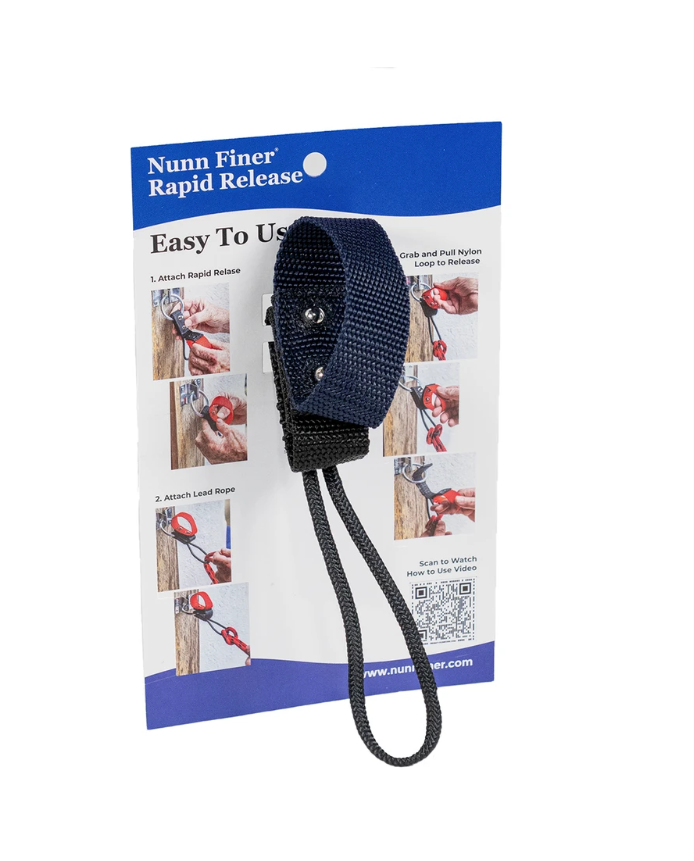 Nunn Finer Rapid Release-Staple Supplies - Grooming-Nunn Finer-Navy-Manhattan Saddlery