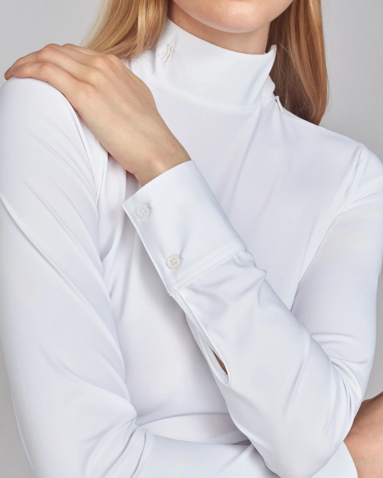 Yagya Timeless Show Shirt Solid-Show Shirts - Ladies Show Shirt-Yagya-Black-XXS-Manhattan Saddlery