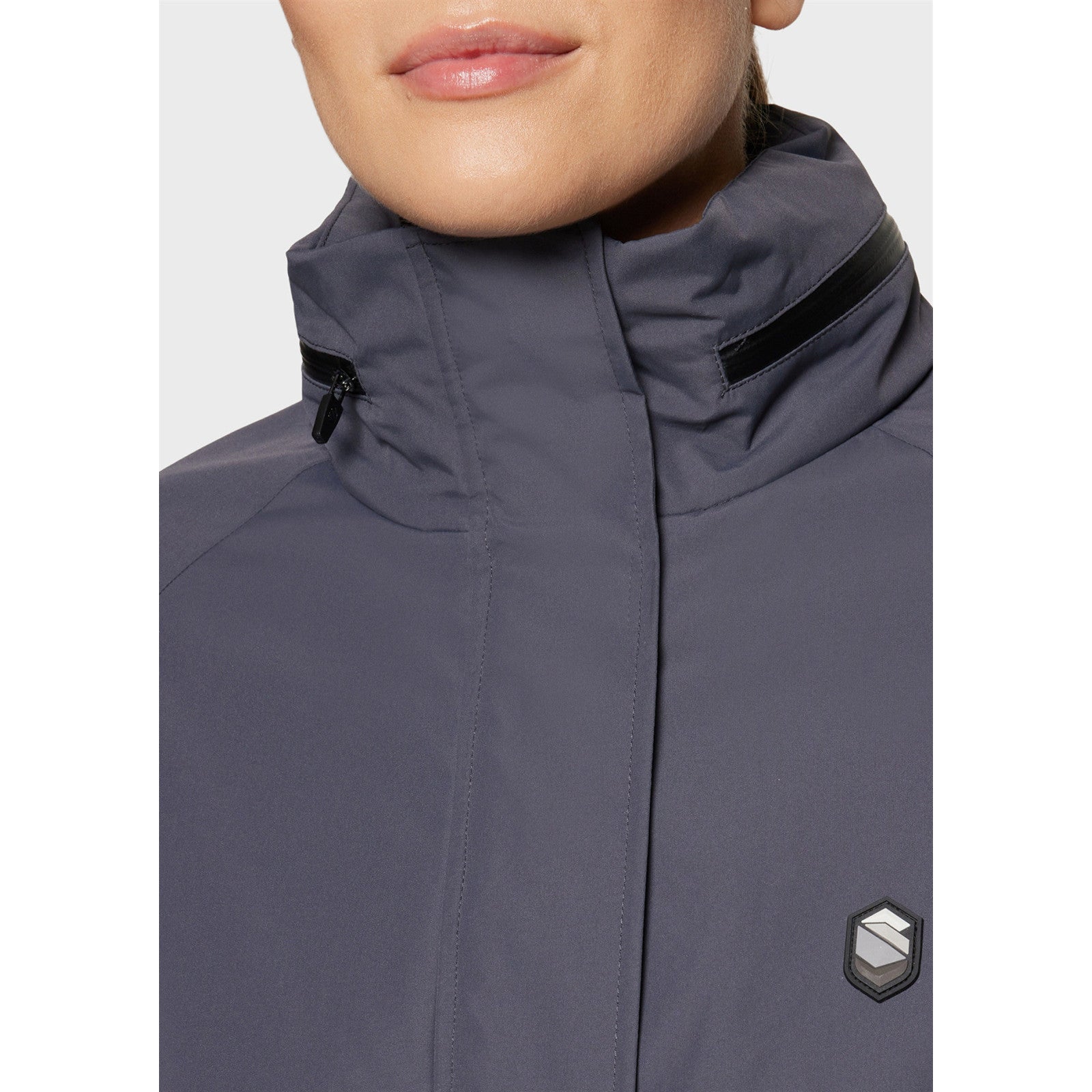 Samshield Lina Technical Rain Coat-Sportswear - Ladies - Jackets-Samshield-Black-XXS-Manhattan Saddlery