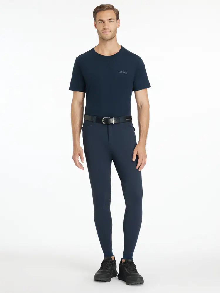 LeMieux Men's Sport Breeches-Breeches - Mens - Knee Patch-LeMieux-Navy-34-Manhattan Saddlery