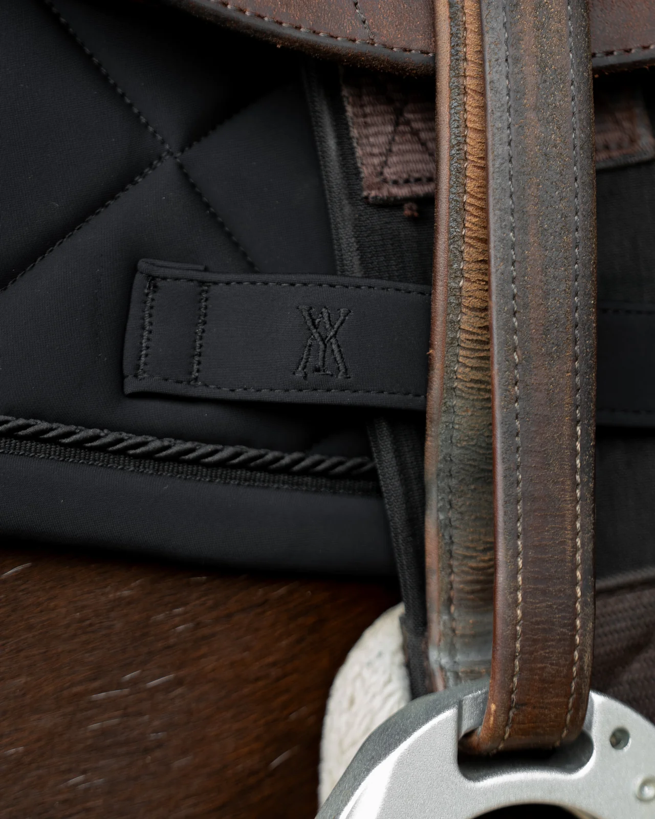 Yagya Performance Saddle Pad-Saddle Pads-Yagya-Black-Full-Manhattan Saddlery