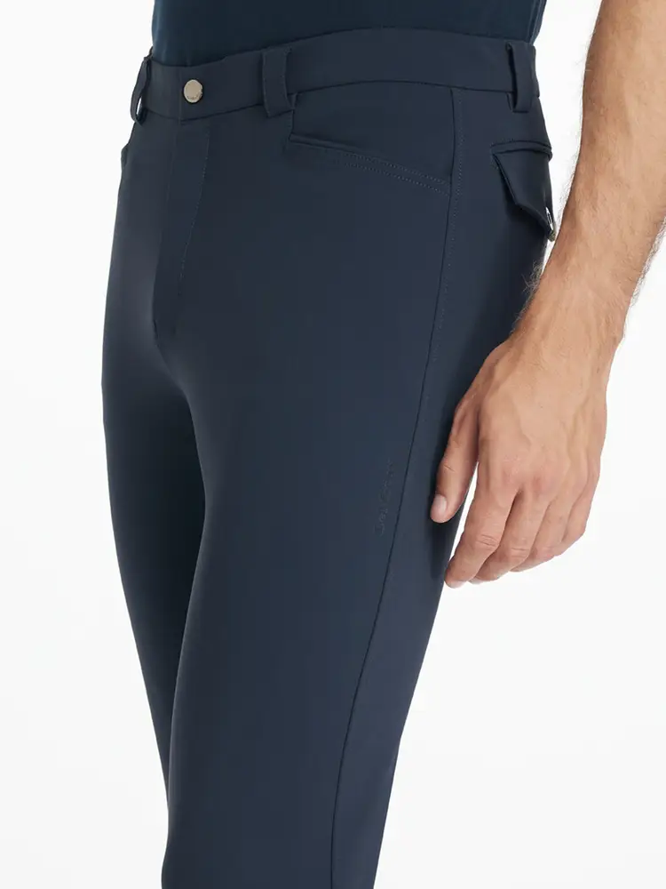 LeMieux Men's Sport Breeches-Breeches - Mens - Knee Patch-LeMieux-Navy-34-Manhattan Saddlery