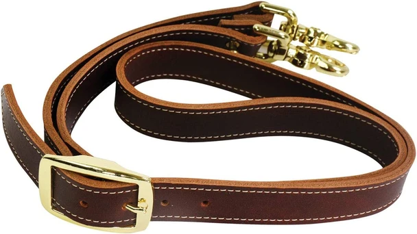 5/A Baker Leather Adjustable Strap for Duffle Bag - Manhattan Saddlery