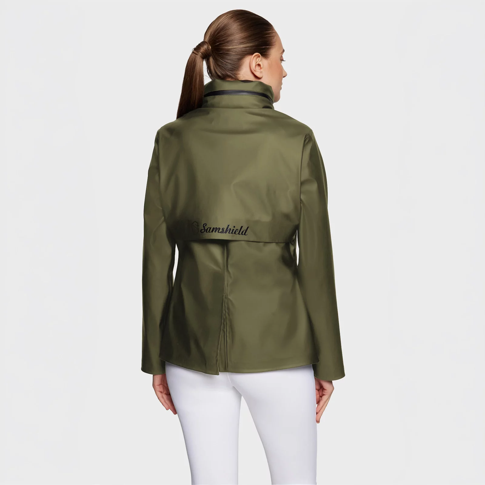 Samshield Ines Rain Jacket-Sportswear - Ladies - Jackets-Samshield-Black-XXS-Manhattan Saddlery