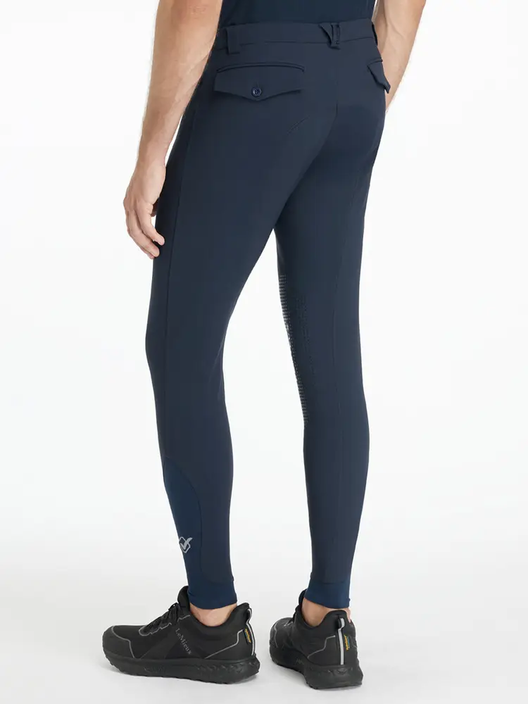 LeMieux Men's Sport Breeches-Breeches - Mens - Knee Patch-LeMieux-Navy-34-Manhattan Saddlery