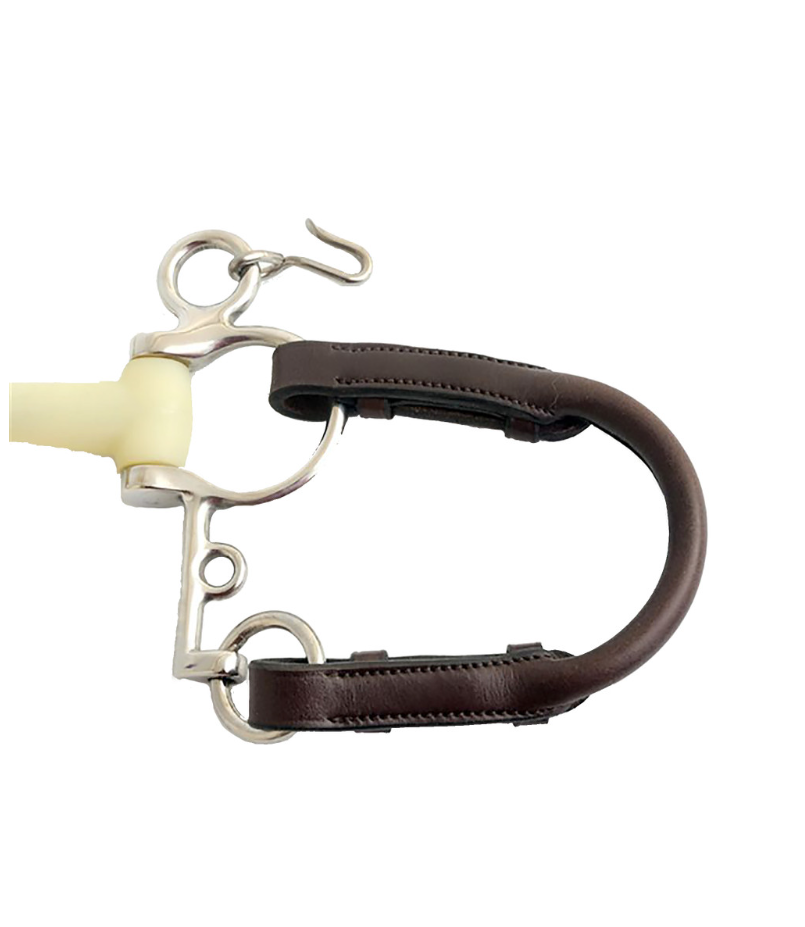 Nunn Finer Leather Bit Converter-Bits - Bit Accessories-Nunn Finer-Black-Manhattan Saddlery