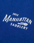 Manhattan Saddlery Classic Kids' T-Shirt Blue Ribbon-Shirts-Manhattan Saddlery House Label-XS-Blue Ribbon-Manhattan Saddlery