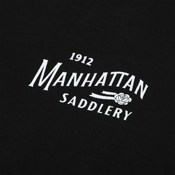 Manhattan Saddlery Classic T-Shirt Black-Shirts-Manhattan Saddlery House Label-XS-Black-Manhattan Saddlery