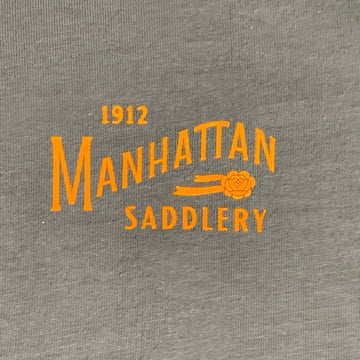 Manhattan Saddlery Classic T-Shirt Green-Shirts-Manhattan Saddlery House Label-XS-Manhattan Saddlery