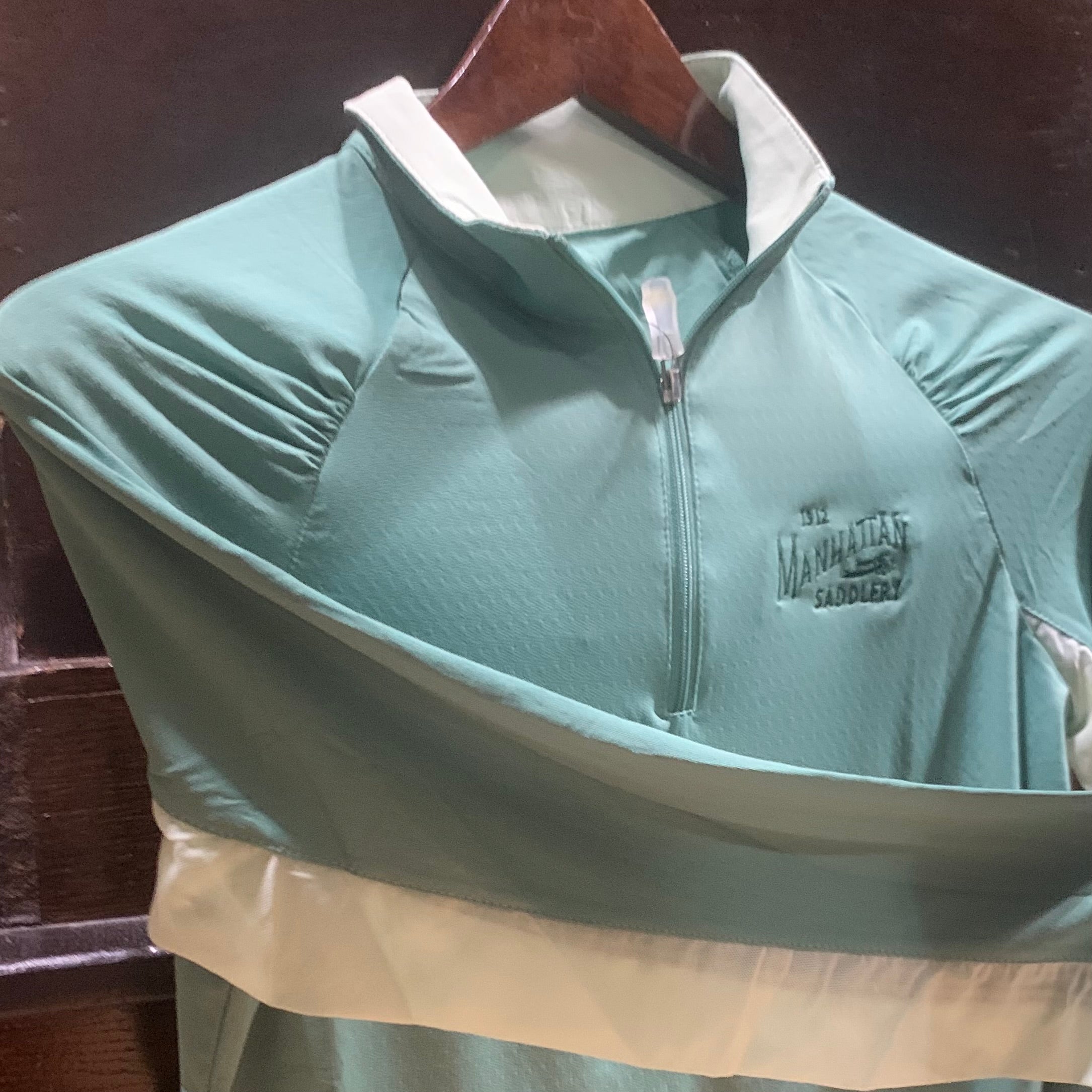 Manhattan Saddlery New Baselayer-Apparel-Manhattan Saddlery House Label-Extra Small-Hunter Green-Manhattan Saddlery