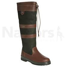 Dubarry Galway Tall Boot-Boots-Dubarry-37-Black/Brown-Manhattan Saddlery